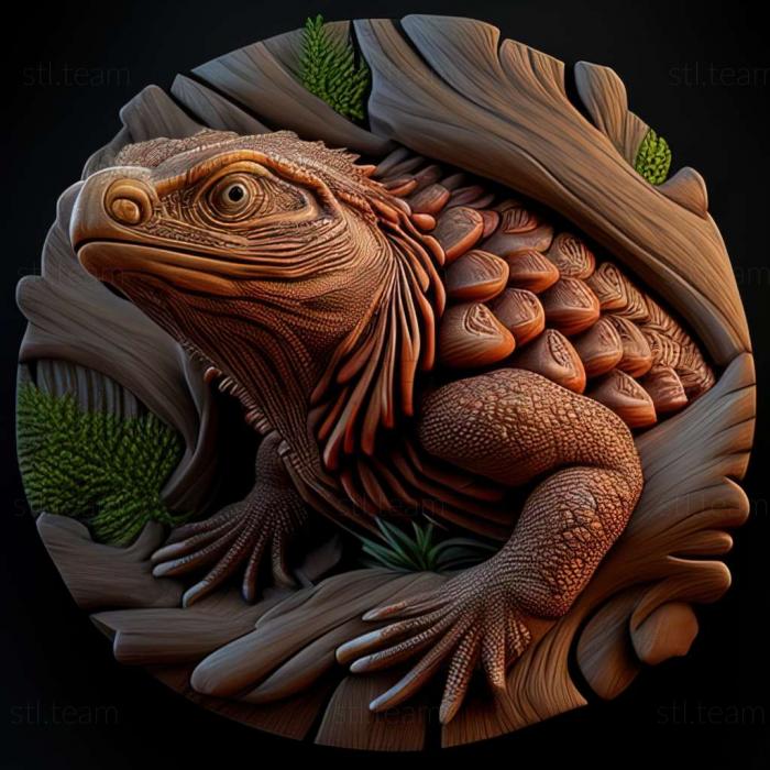 3D модель Pinostygus galapagoensis (STL)